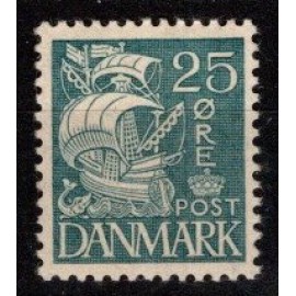 1933-34 - Danmark - AFA 205 - Frimærke - Postfrisk.